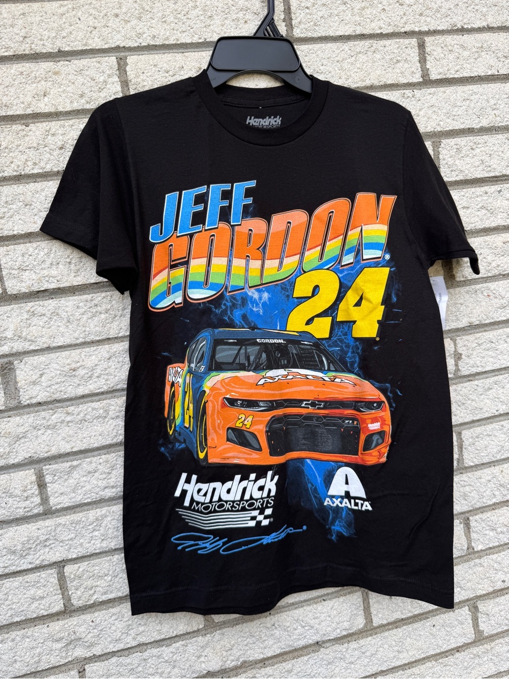 Hendrick Motorsports Jeff Gordon 24 Graphic Tee - Black